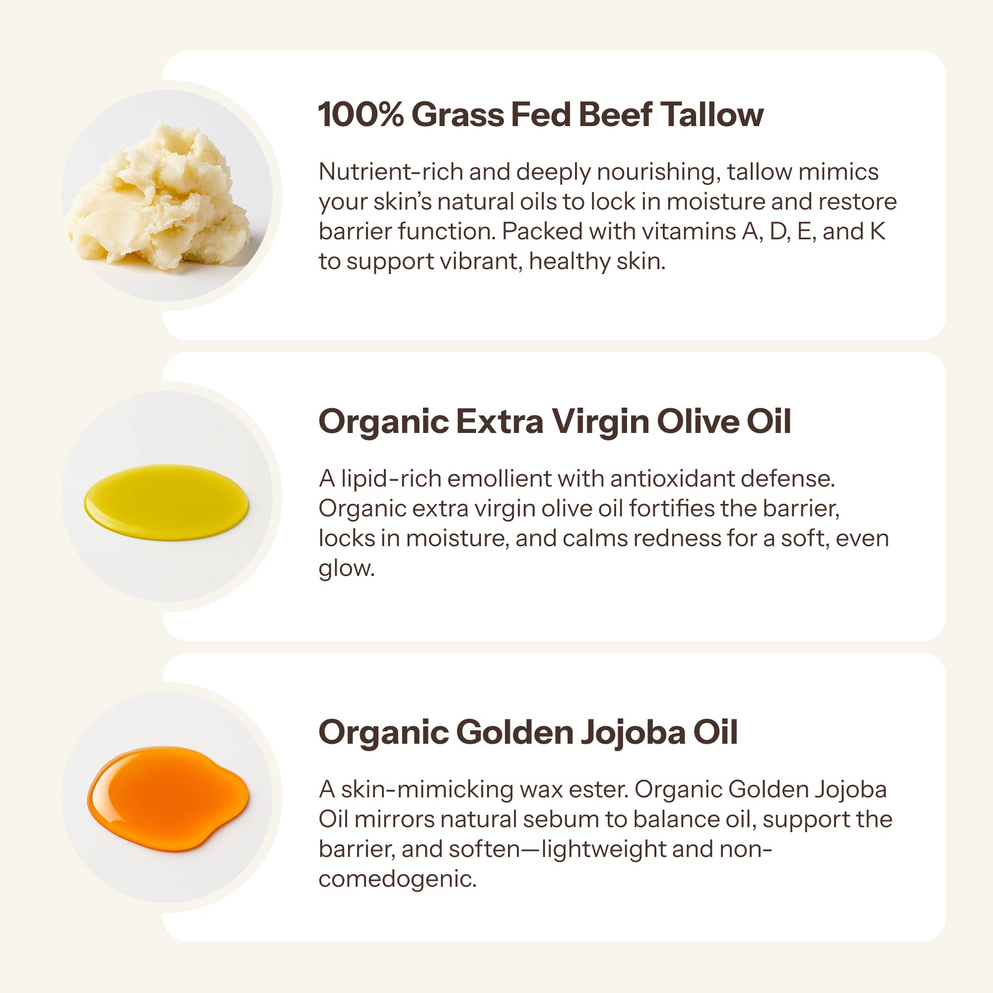 Tallow Facial Moisturizer