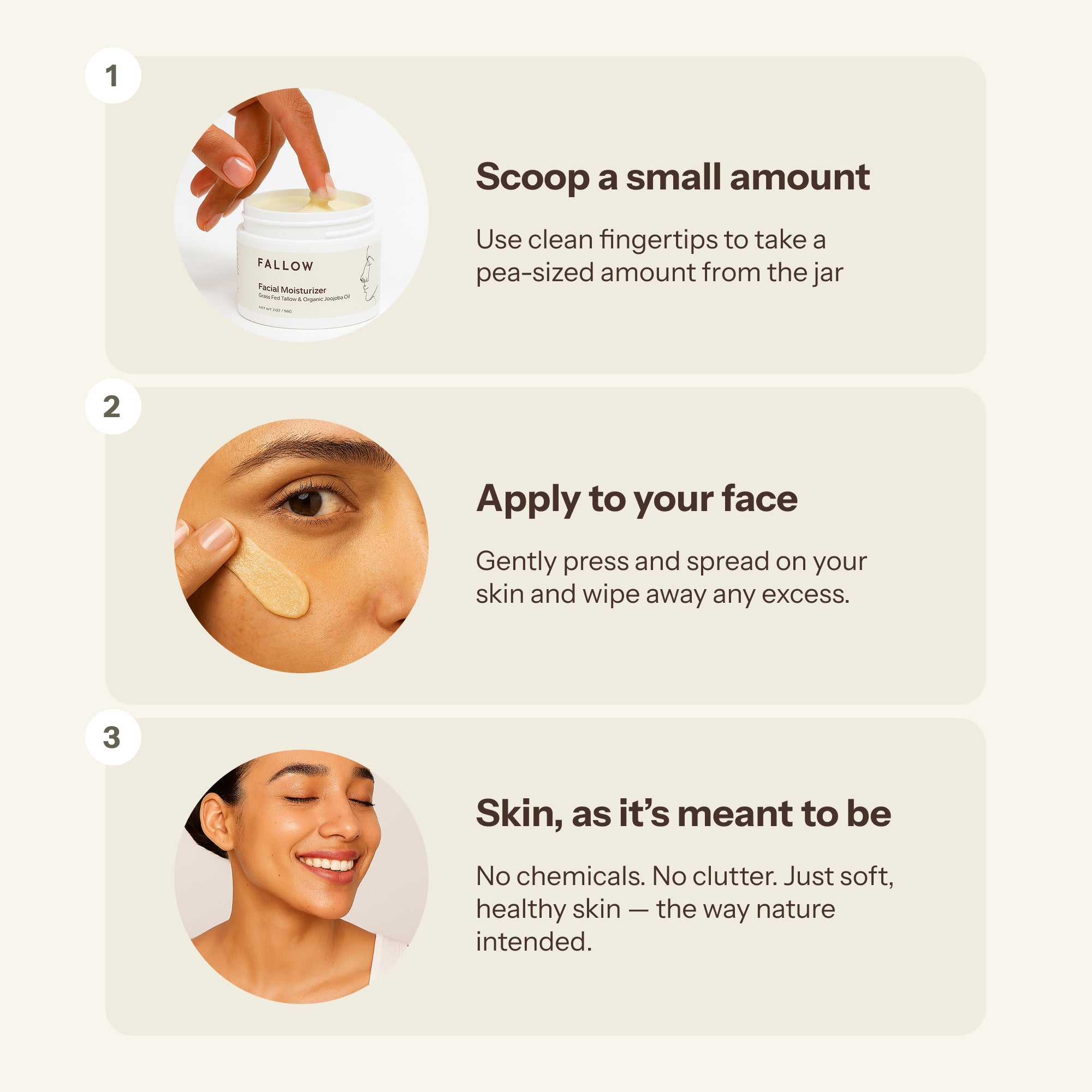 Tallow Facial Moisturizer