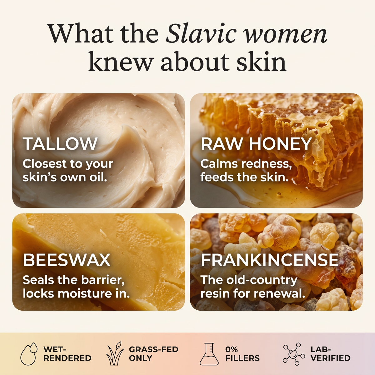 Tallow Facial Moisturizer
